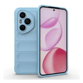 Huawei Honor 400 Pro (Global), Szilikon tok, közepesen ütésálló, 3D minta, világoskék kép