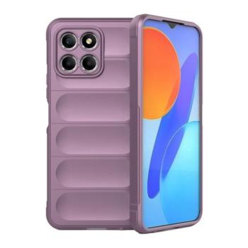Huawei Honor 70 Lite / X8 5G / Honor X6, Szilikon tok, közepesen ütésálló, 3D minta, lila kép