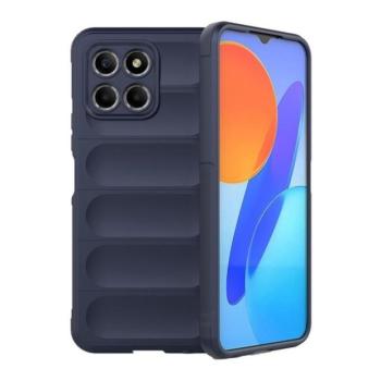Huawei Honor 70 Lite / X8 5G / Honor X6, Szilikon tok, közepesen ütésálló, 3D minta, sötétkék kép
