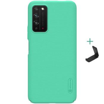 Huawei Honor X10 5G, Műanyag hátlap védőtok, stand, Nillkin Super Frosted, menta kép