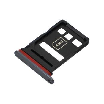 HUAWEI kártyatartó (nano SIM és microSD) FEKETE Huawei P40 kép