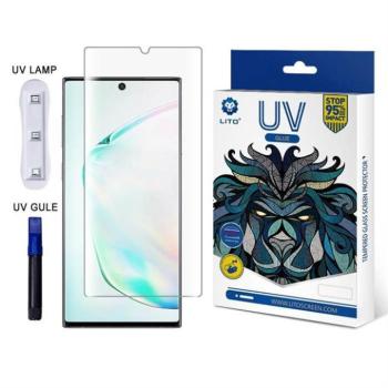 Huawei Mate 20 Lito UV Liquid Glue 3D Üvegfólia - Átlátszó kép