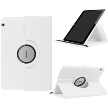 Huawei Mediapad T3 10.0, mappa tok, elforgatható (360°), fehér kép