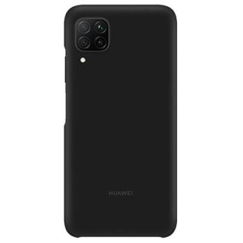 HUAWEI műanyag telefonvédő FEKETE Huawei P40 Lite 4G / Nova 6 SE kép