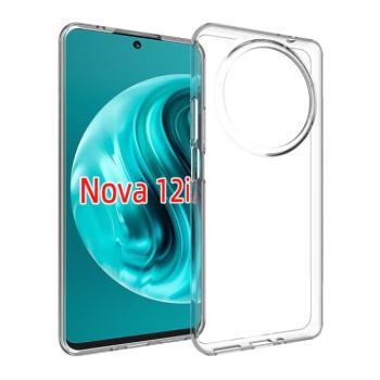 Huawei Nova12i vékony szilikon tok, Átlátszó kép