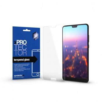 Huawei P20 Pro, Kijelzővédő fólia, ütésálló fólia (az íves részre NEM hajlik rá!), Tempered Glass (edzett üveg), 0.33, Xprotector, Clear kép