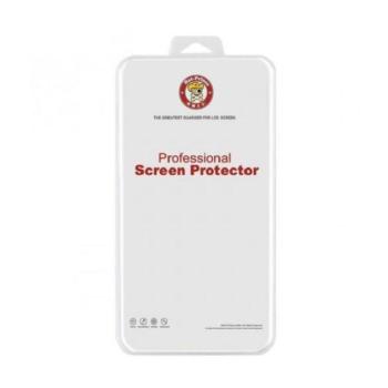 Huawei P40 Pro, Kijelzővédő fólia, ütésálló fólia (az íves részre is!), Tempered Glass (edzett üveg), 3D Full Cover, Enkay, fekete kép