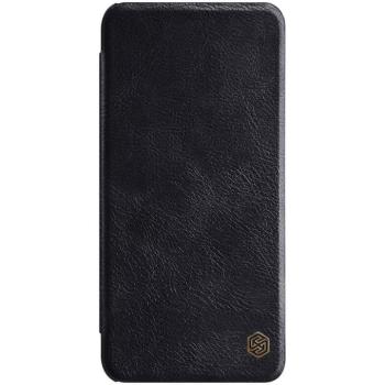 Huawei P50 / P50E, Oldalra nyíló tok, Nillkin Qin, fekete kép