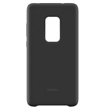 HUAWEI szilikon telefonvédő (beépített fémlemez, gumírozott) FEKETE Huawei Mate 20 kép