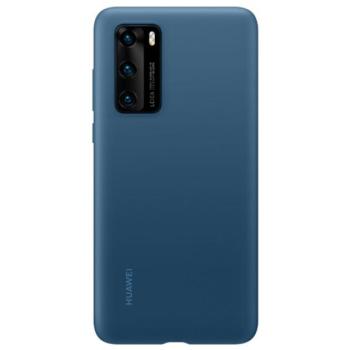 HUAWEI szilikon telefonvédő SÖTÉTKÉK Huawei P40 kép