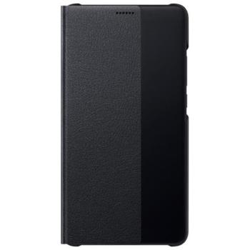 HUAWEI tok álló (aktív FLIP, oldalra nyíló, Smart View Cover) FEKETE Huawei Mate 10 kép