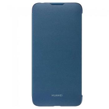 HUAWEI tok álló, bőr hatású (FLIP, oldalra nyíló) KÉK Huawei Y7 2019 (Y7 Prime 2019) kép