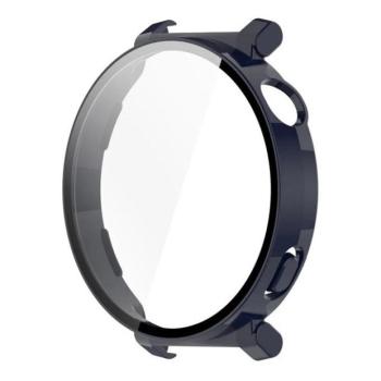 Huawei Watch GT5 Pro (42 mm), Műanyag védőkeret, kijelzővédő üveggel, közepesen ütésálló, szíj nélkül, sötétkék kép