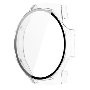 Huawei Watch GT5 Pro (46 mm), Műanyag védőkeret, kijelzővédő üveggel, közepesen ütésálló, szíj nélkül, átlátszó kép