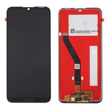 Huawei Y6 2019 fekete LCD + érintőpanel kép