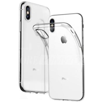 Huawei Y6P hátlap tok, szilikon tok, átlátszó, 1mm, Slim kép