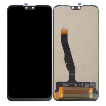 Huawei Y8s fekete LCD + érintőpanel kép