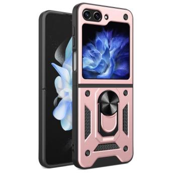 Hybrid Armor Camshield Armor tok a Z Flip 5 5G készülékhez kamerafedéllel - rózsaszín kép