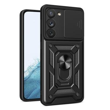 Hybrid Armor Camshield tok Samsung Galaxy S23 Armor tok kameravédővel fekete kép
