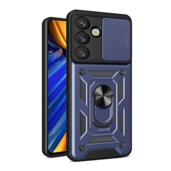 Hybrid Armor Camshield tok Samsung Galaxy S25 Edge - kék kép