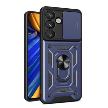 Hybrid Armor Camshield tok Samsung Galaxy S25 - kék kép