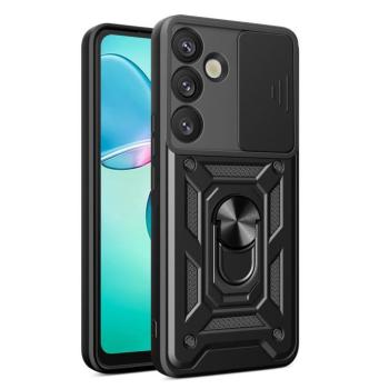 Hybrid Armor Camshield tok Samsung Galaxy S25 Plus - fekete kép