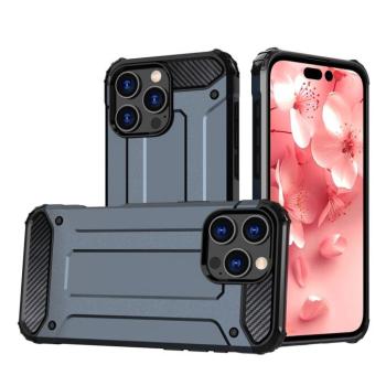 Hybrid Armor tok iPhone 16 Pro - kék kép