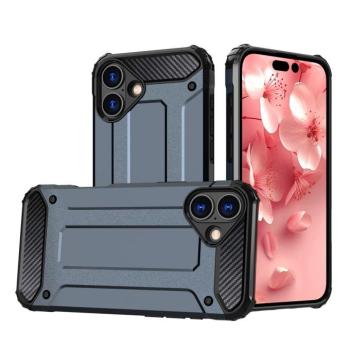 Hybrid Armor tok iPhone 16e - kék kép