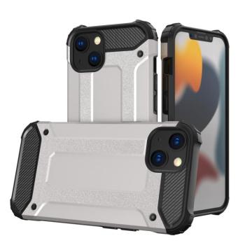 hybrid Armor tok Kemény tok iPhone 13 ezüst kép