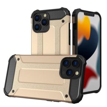 hybrid Armor tok Kemény tok iPhone 13 Pro MAX Golden kép