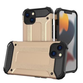 hybrid Armor tok Tough ütésálló tok iPhone 13 Mini Golden kép