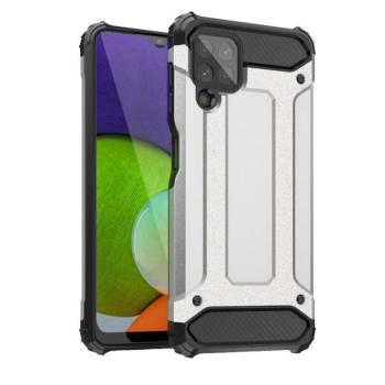 hybrid Armor tok Tough ütésálló tok Samsung Galaxy A22 4G Silver kép