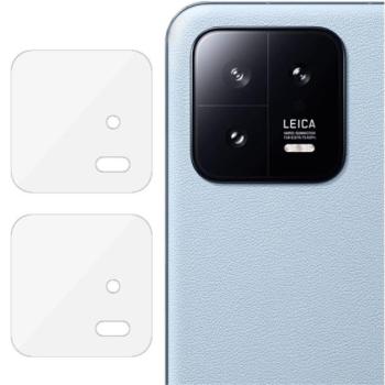 IMAK kameravédő üveg 2db (lekerekített szél, karcálló, 0.2 mm, 9H) ÁTLÁTSZÓ Xiaomi 13 kép