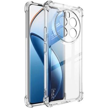 IMAK szilikon telefonvédő (ütésállóság, légpárnás sarok) ÁTLÁTSZÓ Realme 12 Pro Plus, 12 Pro kép
