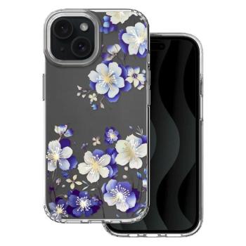 IMD print tok iPhone 15 - &quot;floral&quot; mintás kép
