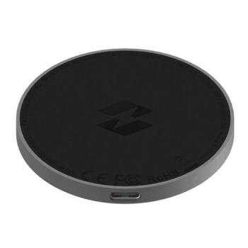 INFINIX asztali töltő (15W, wireless, mágneses + Type-C tápkábel) FEKETE kép