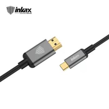 INKAX AL-18 USB Type-C/HDMI 1.5M 4K Kábel - Fekete kép
