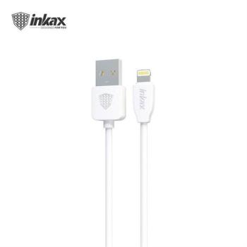 INKAX CK-66 Lightning 3M Adatkábel - Fehér kép