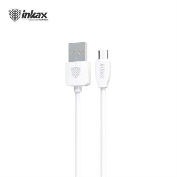 INKAX CK-66 Micro USB 3M Adatkábel - Fehér kép