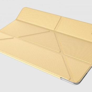 iPad Pro 10,5&quot; 2018 tablet tok, origami tok, arany, Dotfes L01 kép