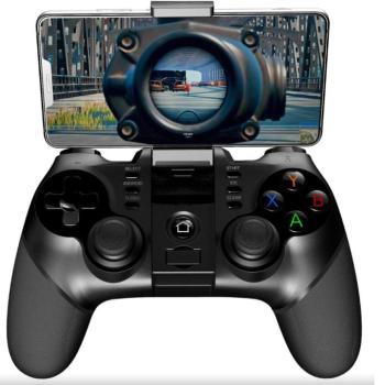 iPega 9076 bluetooth kontroller / gamepad Android/iOS/PS3/PS4/PC/Android TV/N-Switch kompatiblis, fekete kép