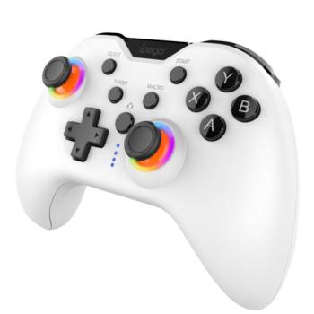iPega 9111B Bluetooth RGB Gamepad for Android/iOS/PS3/PS4/PC/N-Switch kompatiblis, fehér kép