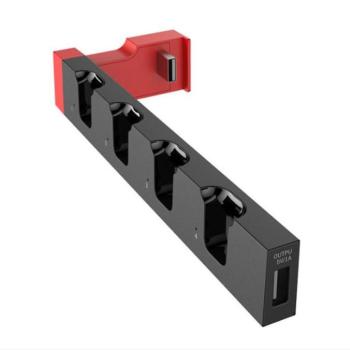 iPega 9186 Dock pro töltő állomás N-Switch /Joy-con kompatibilis, fekete/piros kép
