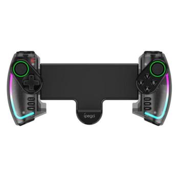 iPega 9777SH bluetooth RGB gamepad/kontroller Android/iOS/PS3/PC/N-Switch készülékekhez, fekete kép