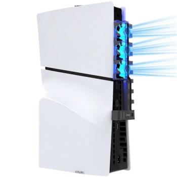 iPega PG-P5S005 PlayStation 5 Slim hűtőVentilátor, átlátszó kép