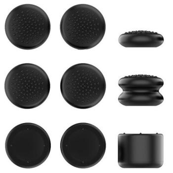 iPega SW2026B Nintendo Switch 2 analog thumb grip szett JoyCon kontrollerhez, fekete (6db) kép