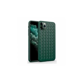 iPhone 11 Pro (5,8&quot;) hátlap tok, TPU tok, zöld, Devia Woven kép