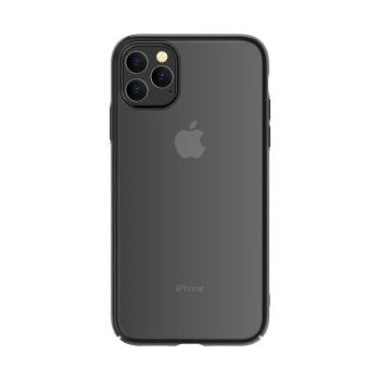 iPhone 11 Pro (5,8&quot;) kemény hátlap tok, TPU tok, átlátszó / fekete keret, Devia Glimmer kép
