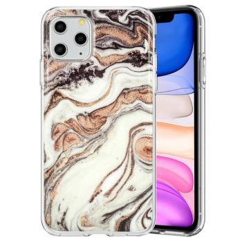 iPhone 11 Pro (5,8&quot;) szilikon tok, hátlap tok, TPU tok, márvány mintás, Marble Glitter Design 1 kép