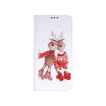 iPhone 11 Pro (5,8&quot;) telefon tok, könyvtok, oldalra nyíló tok, mágnesesen záródó, szarvas mintás, Smart Trendy kép